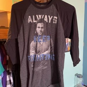 supernatural 2015 jared padalecki limited edition baseball style top